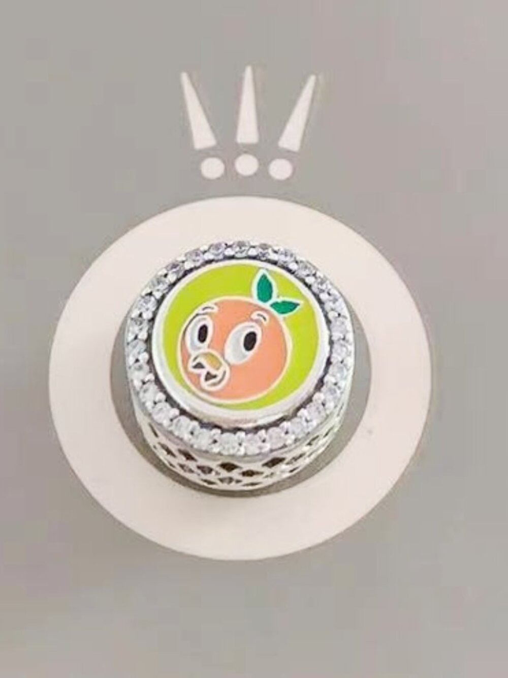 Pandora Disney Epcot Flower & Garden Festival Orange Bird Exclusive Dangle Charm